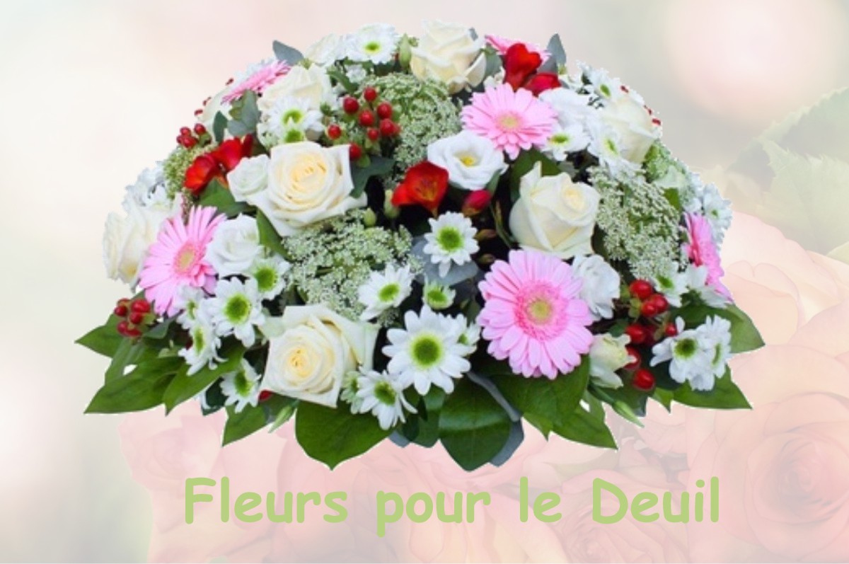 fleurs deuil SAINT-MENOUX